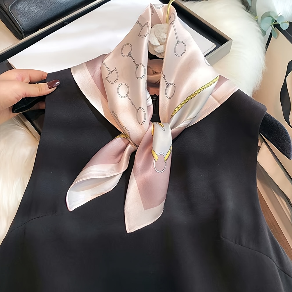 Silk Scarf Square - 럭셔리 100% 순수 실크 스퀘어 스카프